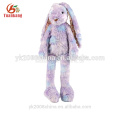 YK GSV ODM coloré mini jambes longues en peluche lapin